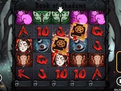 Видеослот Book Of Shadows студии Nolimit City