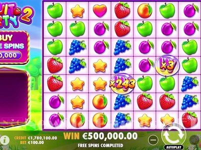 Слот Fruit Party 2 — Pragmatic Play