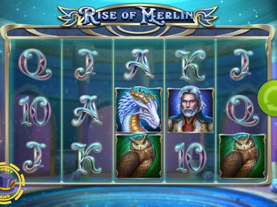Игровой аппарат Rise Of Merlin студии Play'n GO