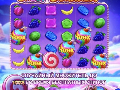Игровой автомат Sweet Bonanza студии Pragmatic Play